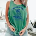 Cowboy Raccoon Meme | Comfort Colors Tank | Unisex Humor Tee Light Green