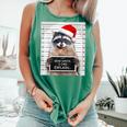 Dear Santa Raccoon | Christmas Humor Unisex Tank Top | Cozy Comfort Light Green