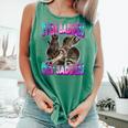 Even Baddies Get Saddies Raccoon Oddly Specific Meme Comfort Colors Tank Top Light Green