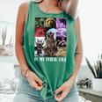 In My Feral Era Awesome Raccoon Raccoon Cringy Meme Comfort Colors Tank Top Light Green