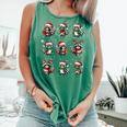 Raccoon Christmas Tank Top - Cozy Pajamas for Raccoon Fans Light Green