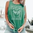 Raccoon Comfort Colors Tank Top - Moonlight Feral Era Theme Light Green