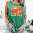 Raccoon Lover Unisex Comfort Colors Tank Top | Introvert's Choice Light Green
