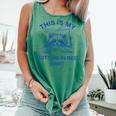 Raccoon Meme Sarcastic Tank Top - Comfort Colors| Lounge Humor Light Green