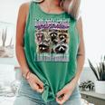 Raccoon Meme Tank Top - Comfy & Fun Design for Casual Wear Light Green
