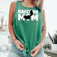 Raccoon Mom Tank Top | Animal Lover Gift | Cozy Comfort Colors Light Green