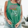 Raccoon Strawberry Jam Unisex Tank Top | Comfort Colors | Funny Theme Light Green