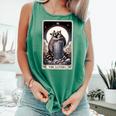 Raccoon Tarot Lovers Tank - Comfort Colors | Boho Style Light Green