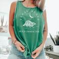 Racoon Cowboy Racoon Graphic Meme Men Women Comfort Colors Tank Top Light Green