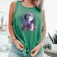 Rats Howling At The Moon Tank Top - Unisex Creature Night Theme Light Green