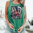 Three Racoon Moon 3 Racoon Moon Cursed Meme Comfort Colors Tank Top Light Green