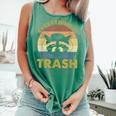 Vintage Raccoon Lovers Tank Top for Raccoon Enthusiasts Light Green