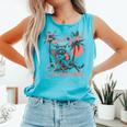 Feral Raccoon Summer Tank Top - Vacation Comfort Lagoon