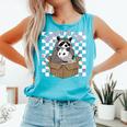 Posse & Raccoons Team | Cat Adoption Fun Comfort Tank Top Lagoon