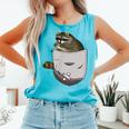 Raccoon Lover Comfort Colors Tank Top - Cute Animal Design Lagoon