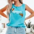 Raccoon Whisperer Comfort Colors Tank Top - Cute Animal Lover Gift Lagoon