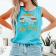 Stay Trashy Opossum & Raccoon Meme Tank Top - Comfort Colors Lagoon