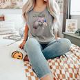 Fairy Godpossum Raccoon Tank Top - Fun Trash Panda Theme Grey