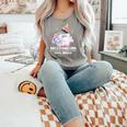 Raccoonicorn Unicorn Trash Panda Raccoon Lover Comfort Colors Tank Top Grey