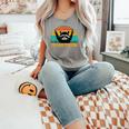 My Spirit Animal Is A Trash Panda Raccoon Comfort Colors Tank Top Grey