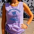 Cowboy Raccoon Meme | Comfort Colors Tank | Unisex Humor Tee Violet