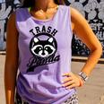 Cute Trash Panda Raccoon Save The Trash Panda Meme Comfort Colors Tank Top Violet