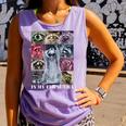 In My Feral Era Raccoon Team Tank Top - Casual Style Violet