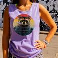 Marten Raccoon Comfort Colors Tank Top | Unisex Wildlife Theme Violet