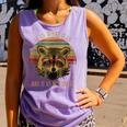 Raccoon Cartoon Kids Tank | Fun Animal Design for Playtime Violet