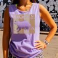Raccoon Chemistry Elements Tank - Comfy Colors for Animal Lovers Violet