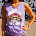 The Raccoon Whisperer Raccoon's Lover Vintage Retro Comfort Colors Tank Top Violet