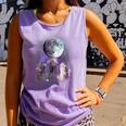 Rats Howling At The Moon Tank Top - Unisex Creature Night Theme Violet