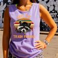 Save The Trash Pandas Raccoon Shirt Raccoon Animal T-Shirt Comfort Colors Tank Top Violet