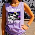 Street Cats & Trash Pandas Tank - Unisex Cotton Comfort | Fun Enthusiasts Violet