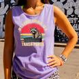 Trash Panda Comfort Colors Tank | Raccoon Lovers Gift Violet