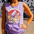 Trash Panda Raccoon Opossum Tank Top | Get In Loser Theme Violet