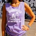 Undiagnosed Cowboy Raccoon Tank Top - Fun & Unique Comfort Violet