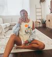 Everyday Is Trash Day Retro 90s Sunset Raccoon Trash Panda Comfort Colors Tank Top Butter