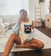 Raccoon Graphic Comfort Colors Tank Top - Casual Unisex Style Butter