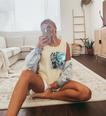 Raccoon Moon Comfort Tank Top - Quirky Fun for Animal Fans Butter