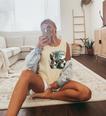 Three Possum Moon Magical Meme Comfort Colors Tank - Fun Vibes Butter