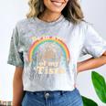 Autism Awareness Raccoon Unisex T-Shirt | Comfort Color Blast Smoke