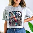Comfort Color Three Raccoon Moon Meme T-Shirt | Fun Blast Design Smoke