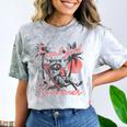 Feral Girl Summer Raccoon T-Shirt - Fun Vacation Unisex Tee Smoke