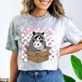 Possum Raccoon Color Blast T-Shirt – Funny Pet Lover's Tee Smoke