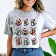 Raccoon Lights Christmas T-Shirt - Cozy Pajama for Raccoon Lovers Smoke