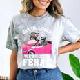 Raccoon Lover Color Blast T-Shirt - Unisex Introvert Style Smoke