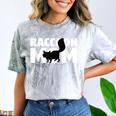 Raccoon Mom Tee - Animal Lover Comfort T-Shirt - Mother Gift Smoke
