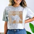 Raccoon Periodic Table Tee - Chemistry Art for Animal Lovers Smoke
