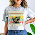 Retro Angry Raccoon Unisex T-Shirt - Playful Comfort Tee Smoke